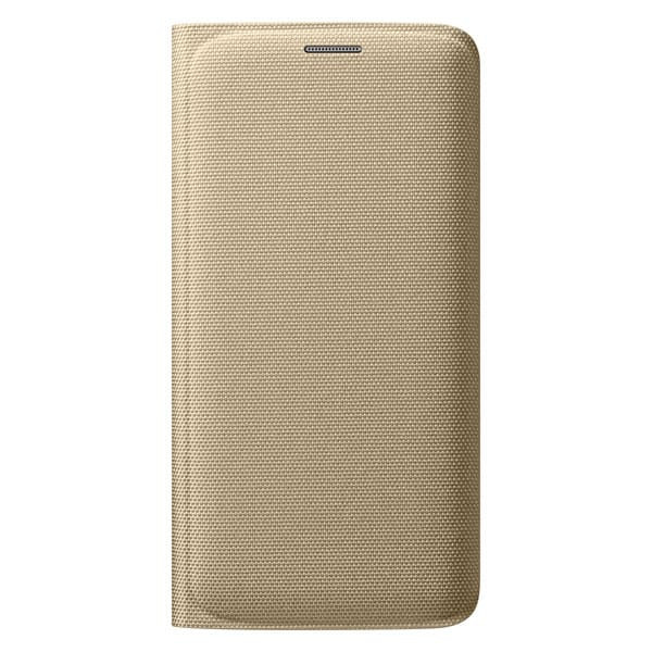 Official Samsung Galaxy S7 Flip Wallet Cover - Gold