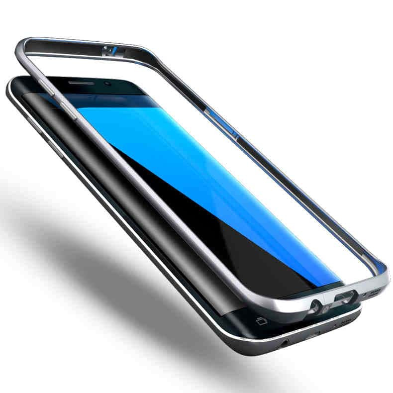 Luphie Protective Stealth Bumper Metal Case Galaxy S7
