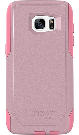 Otterbox Commuter Case for Galaxy S7 Edge Bubblegum Way (Light Pink/Pink)