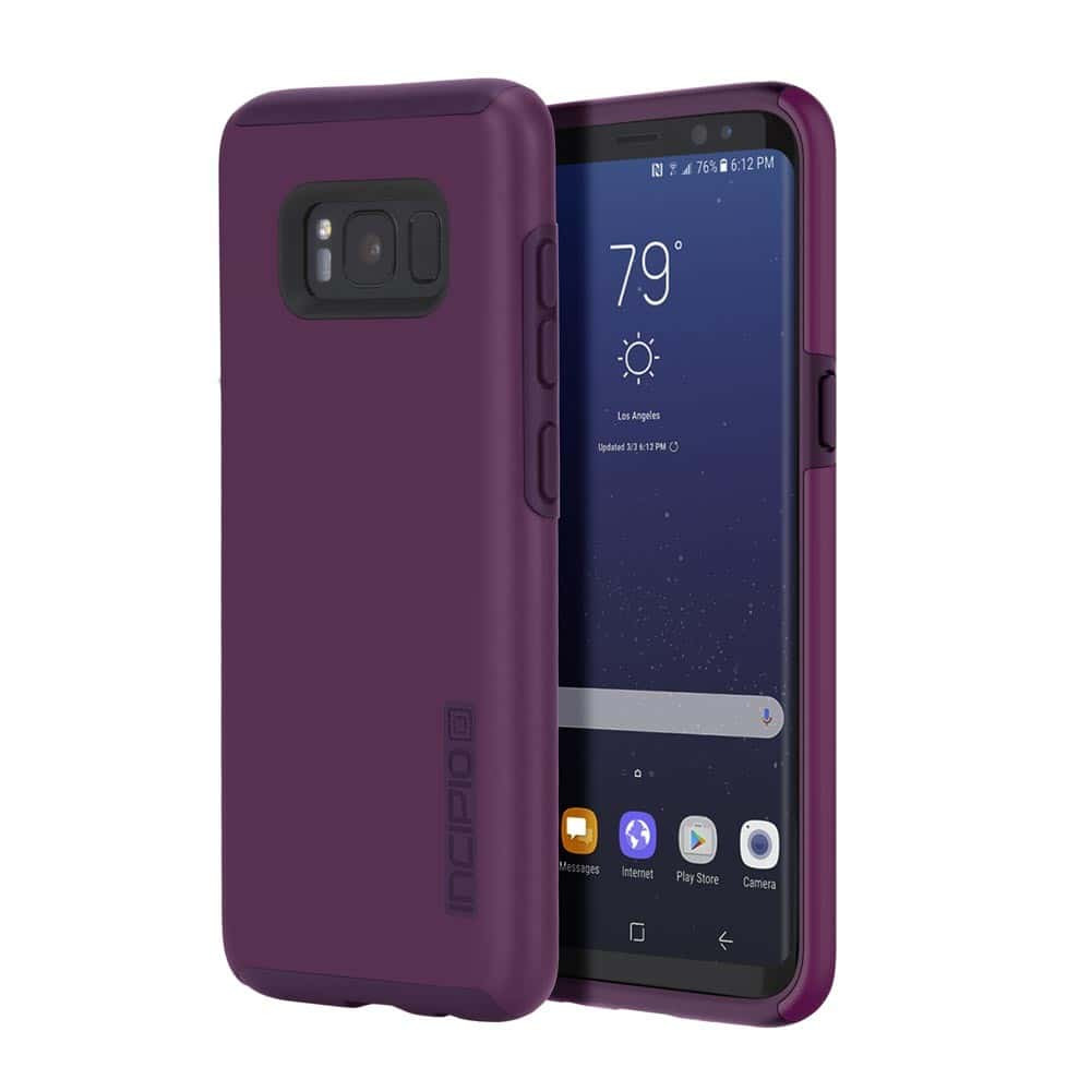 Incipio Dualpro For Galaxy S8 Plum Purple