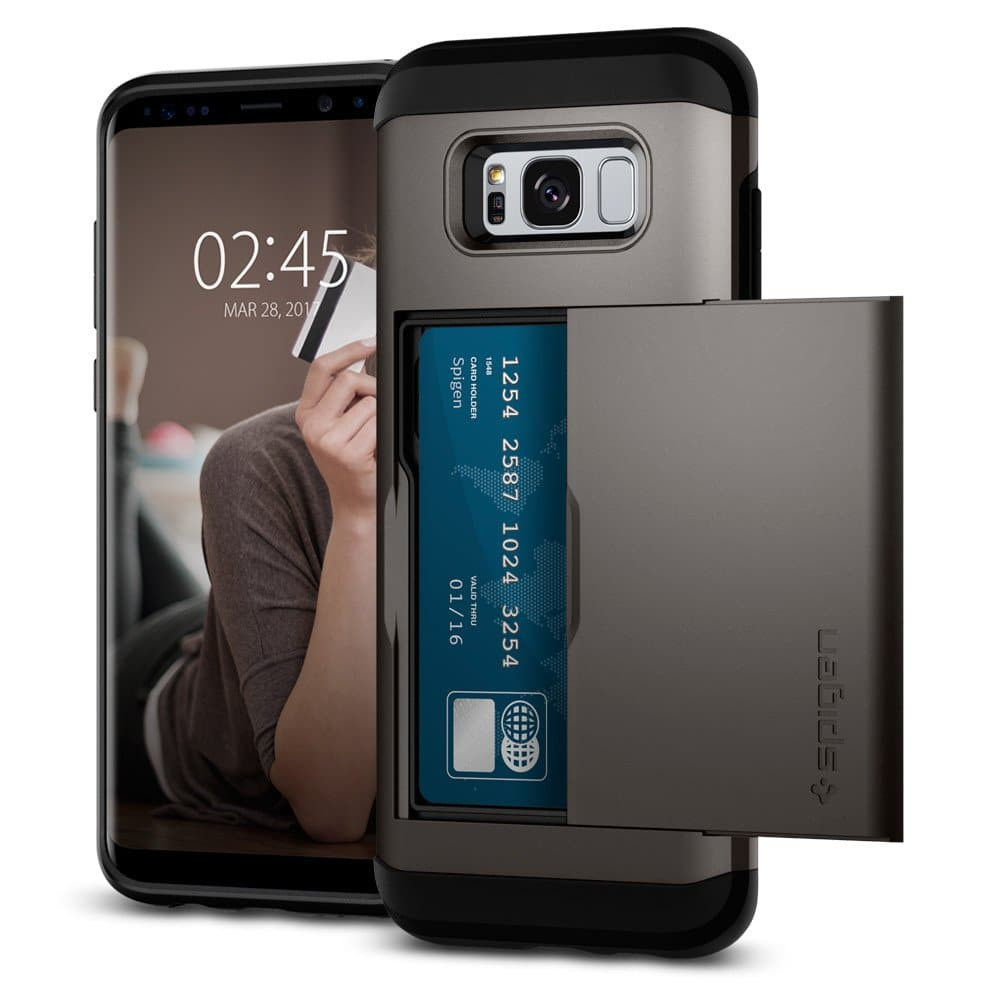 Spigen Galaxy S8+ S8 Plus Case Slim Armor CS Gunmetal