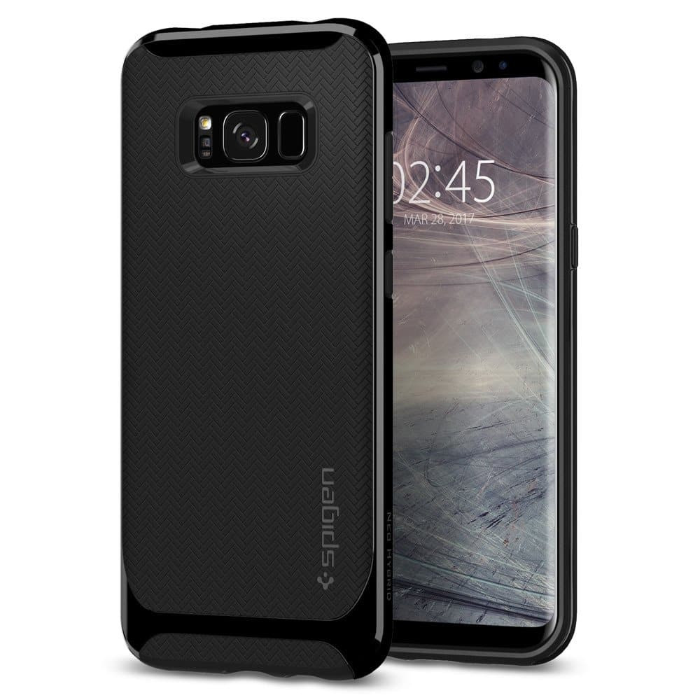 Spigen Galaxy S8+ S8 Plus Case Neo Hybrid Shiny Black