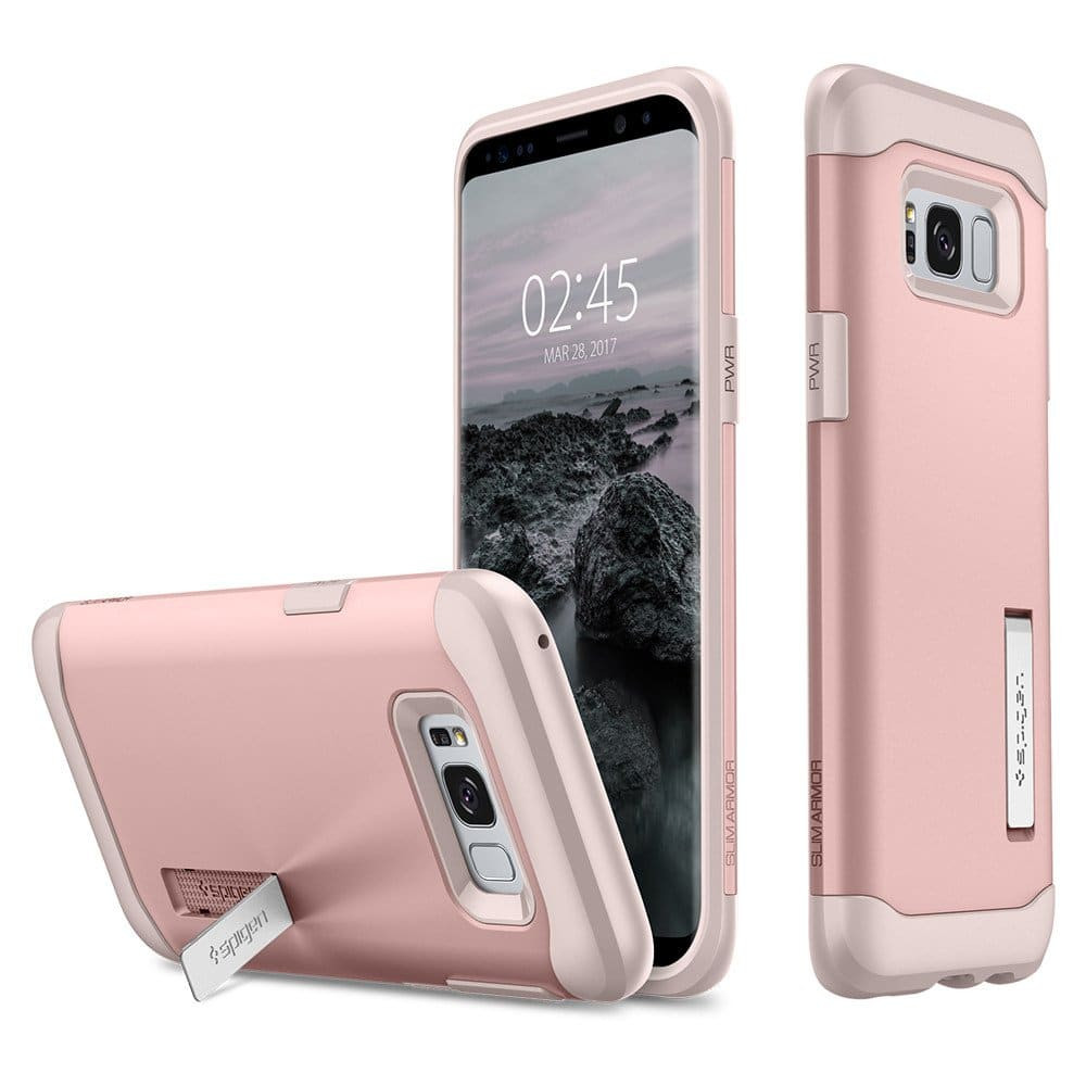 Spigen Galaxy S8 Case Slim Armor Rose Gold