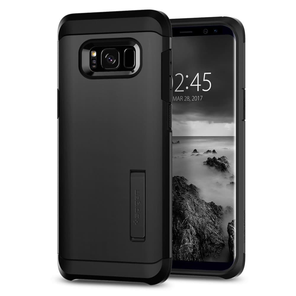 Spigen Galaxy S8+ S8 Plus Case Tough Armor Black