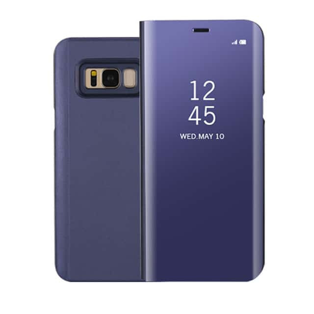 Galaxy S8+ Plus S-View Clear View Flip Standing Cover Violet Purple