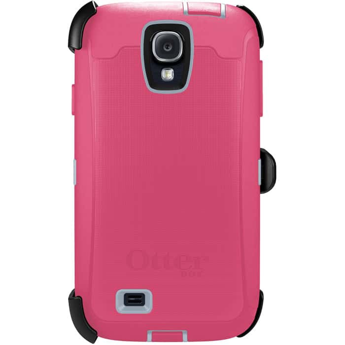 Otterbox Defender Wild Orchid Powder Gray Blaze Pink for Galaxy S4
