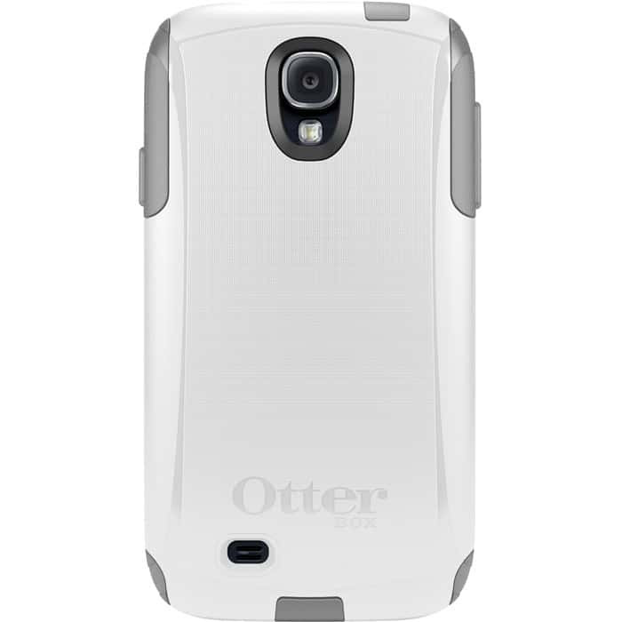 Otterbox Commuter Glacier White Gunmetal Gray for Galaxy S4