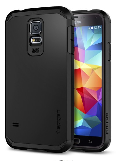 Spigen SGP Tough Armor Galaxy S5 Case Gunmetal