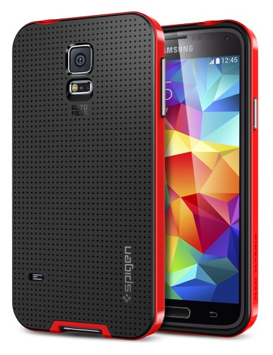 Spigen SGP Neo Hybrid Galaxy S5 Case Dante Red