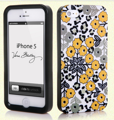Vera Bradley Snap On Case for iPhone 5 5s Go Wild