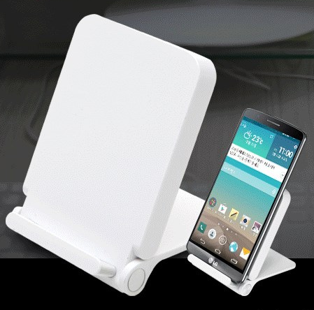 LG G3 Universal Qi Wireless Charger Stand Charging Dock WCD-100 White