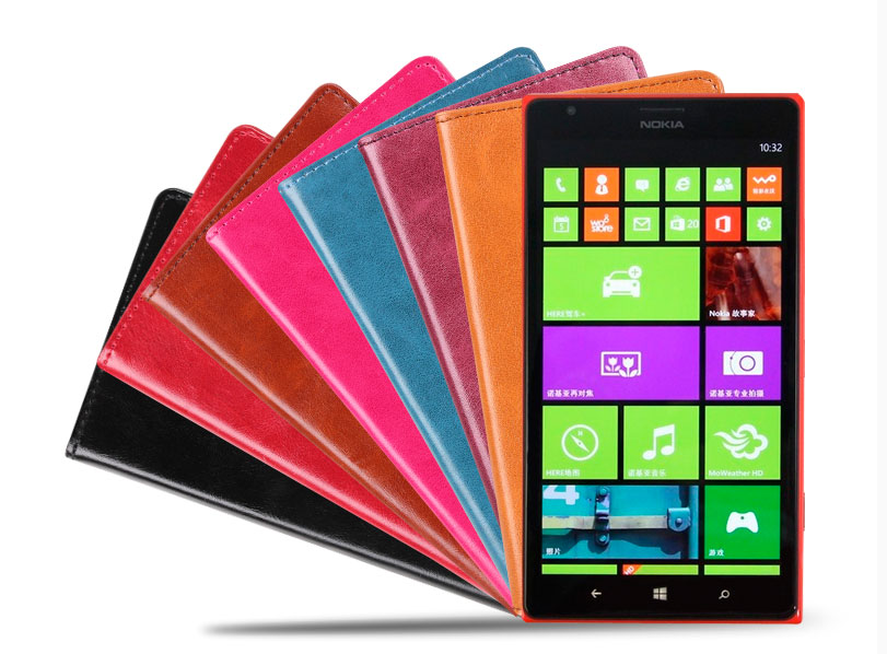 Real Leather Flip Case for Nokia Lumia 930