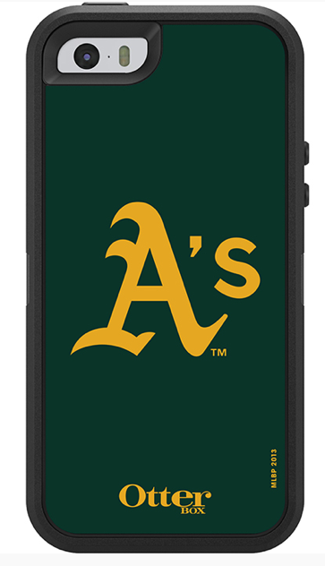 Oakland A's Otterbox MLB Edition Defender Series for Apple iPhone 5 5s