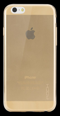 Rock iPhone 6 4.7 inches TPU Case Clear Gold