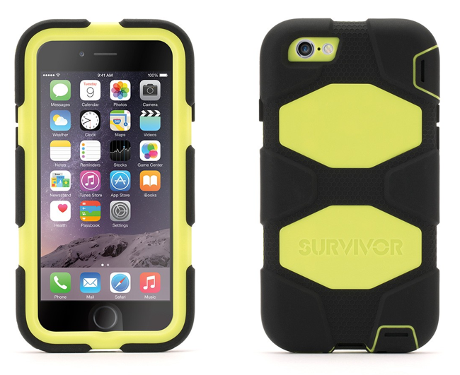 Griffin Survivor All-Terrain for iPhone 6 Black Citron