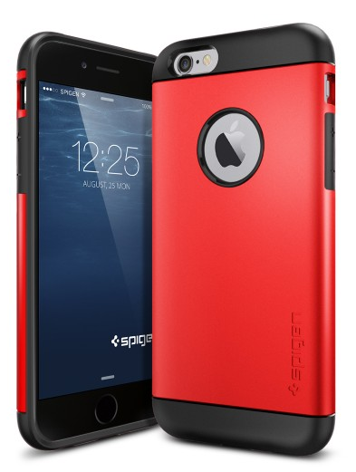 Spigen SGP Slim Armor Case for iPhone 6 (4.7) Electric Red