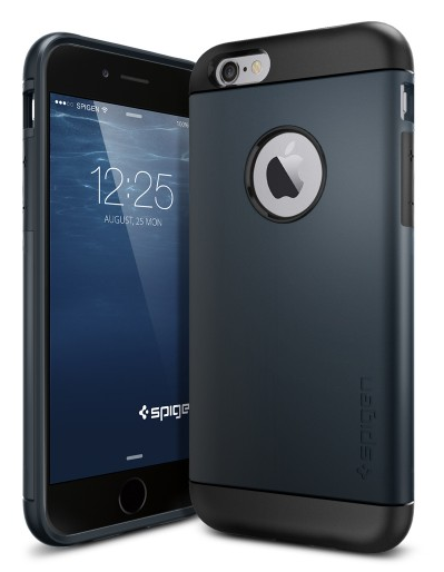 Spigen SGP Slim Armor Case for iPhone 6 (4.7) Metal Slate