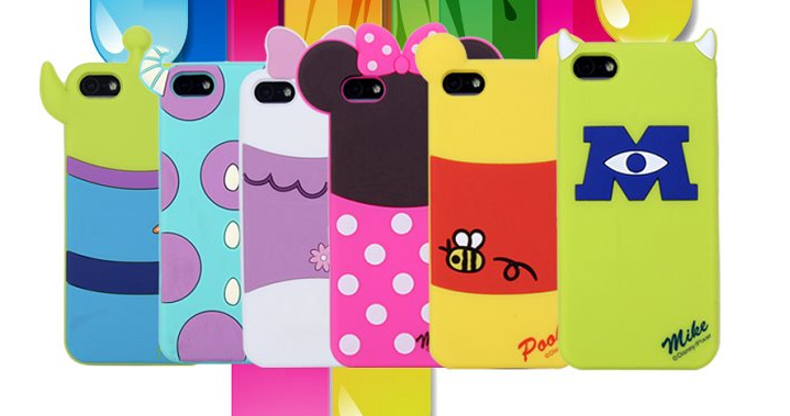 iPhone 5 5S Disney Character Monster University Silicone Case