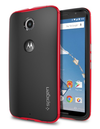 Spigen Neo Hybrid Nexus 6 Case Dante Red