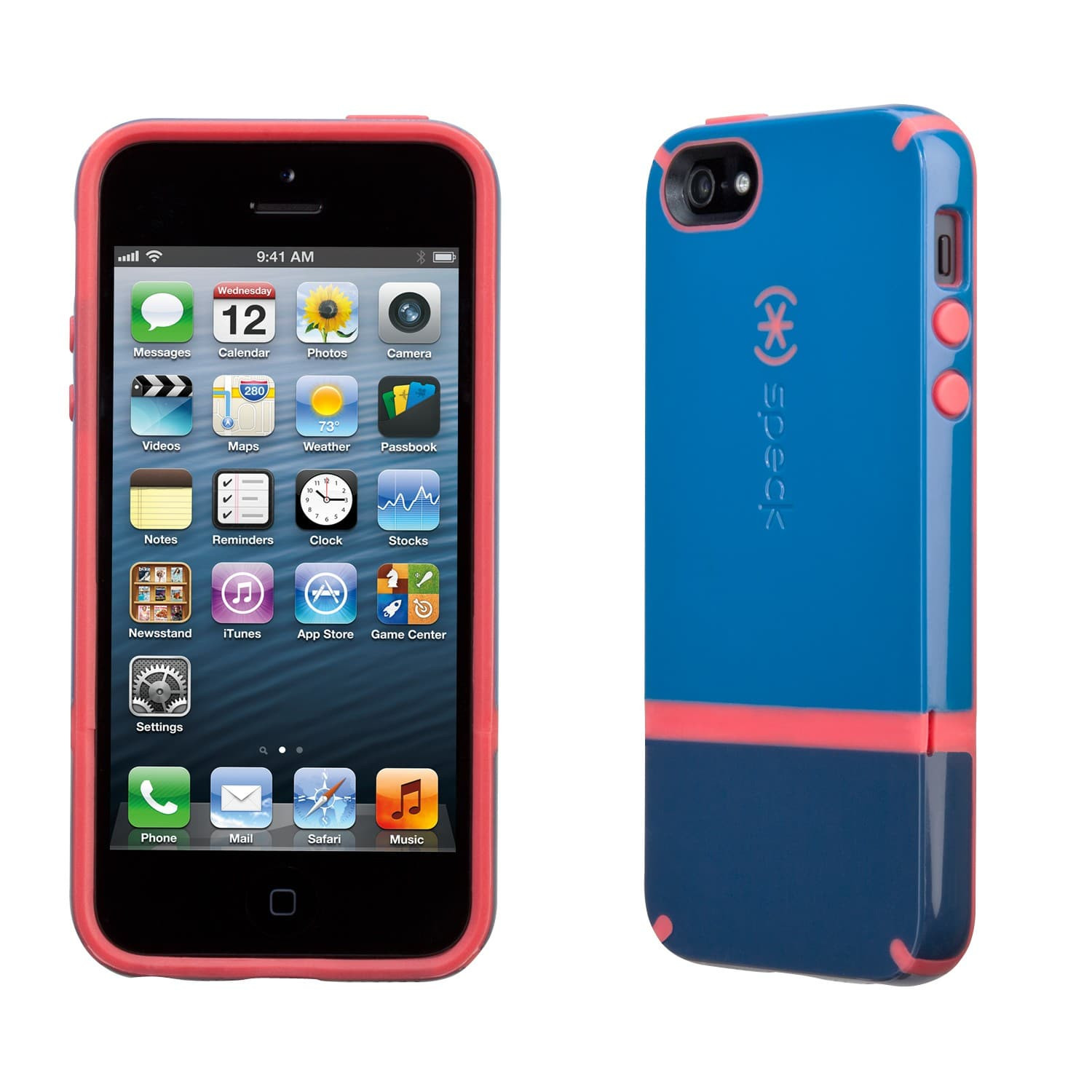 Speck Candyshell Flip iPhone 5 - Harbor/Dark Harbor/Coral