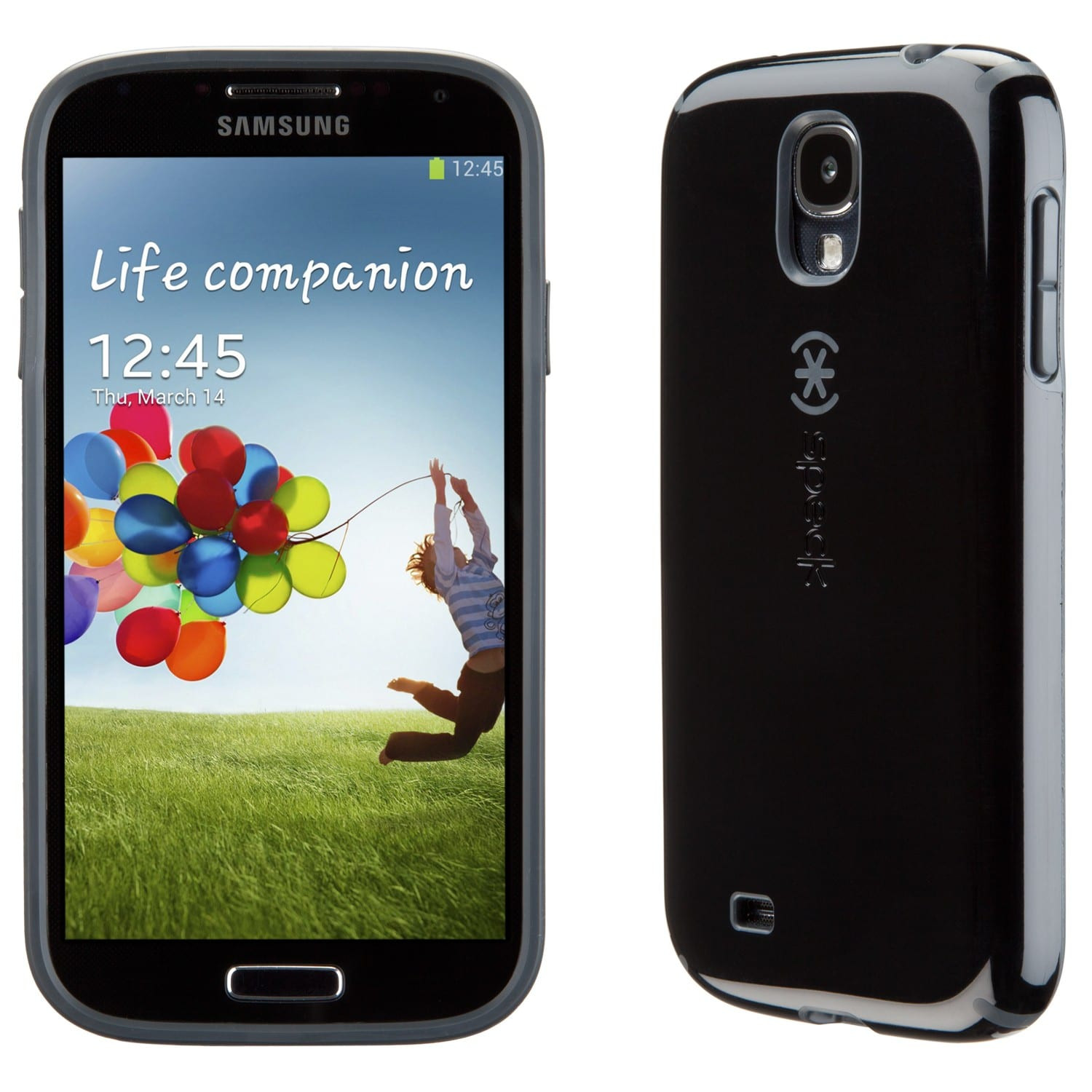 Speck CandyShell Black Slate Case For Galaxy S4