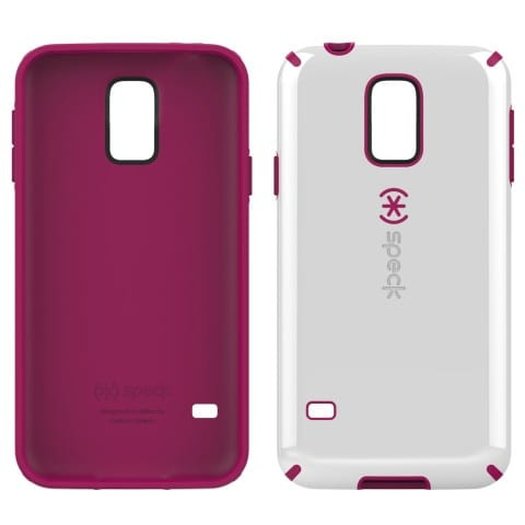 Speck Candyshell Case Samsung Galaxy S5 White Fuschia