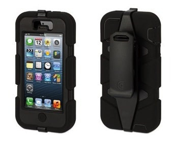 Griffin Survivior Case for iPhone Black