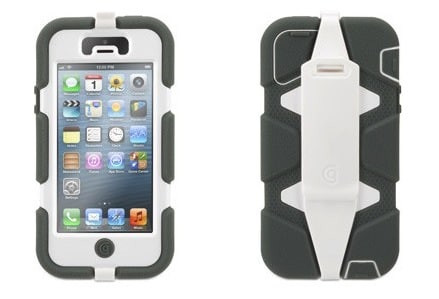 Griffin Survivior Case for iPhone Grey White