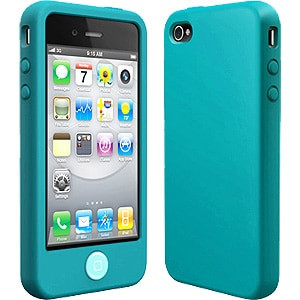 SwitchEasy Colors Turquoise Silicone Case for iPhone 4 4S