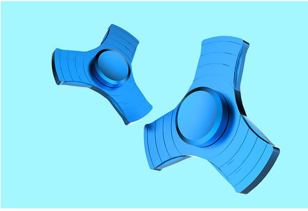 Cshidworld Fidget EDC Hand Spinner - Blue