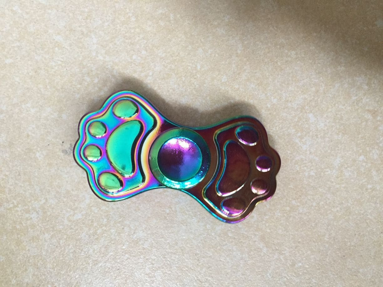 Dog Paw Shaped Fidget Spinner