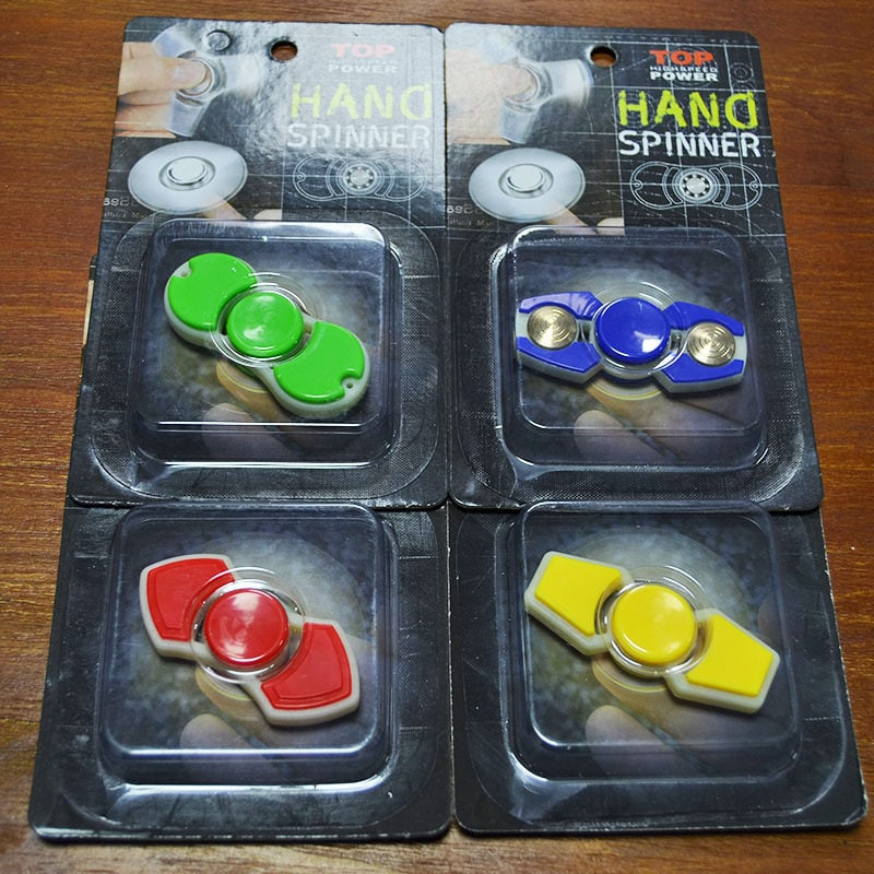 Light Plastic Fidget Spinner