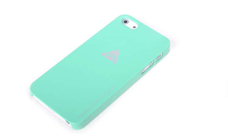 Rock Naked Shell Series Back Cover Snap Case for iPhone 5 - Green
