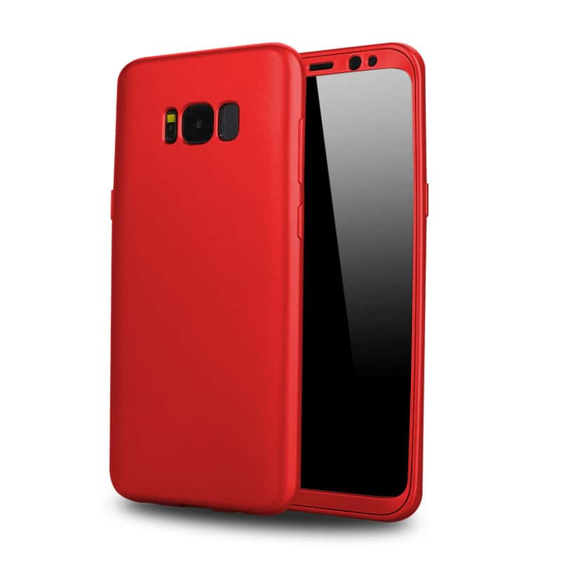 Galaxy S8 Ultra Thin Metal Front Back Case
