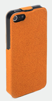 Orange ROCK Flip Leather Case