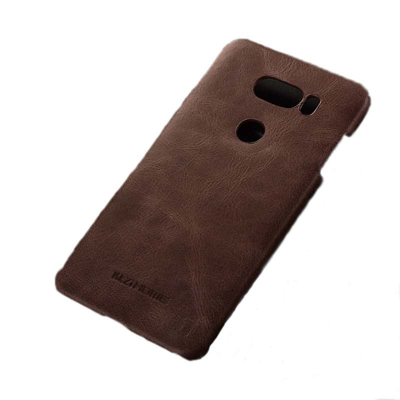 LG V30 Leather Back Case