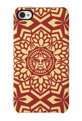 Shepard Fairey Snap Case - Red Yen
