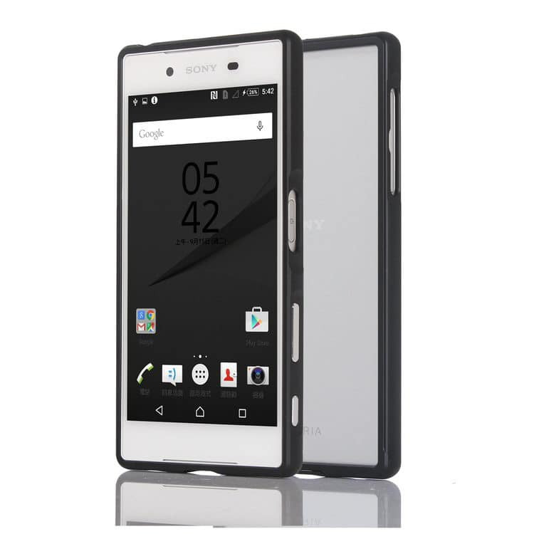 Protective Stealth Bumper Metal Case for Xperia Z5