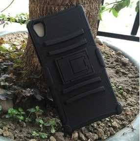 Tough Defender Case with Stand for Xperia Z5