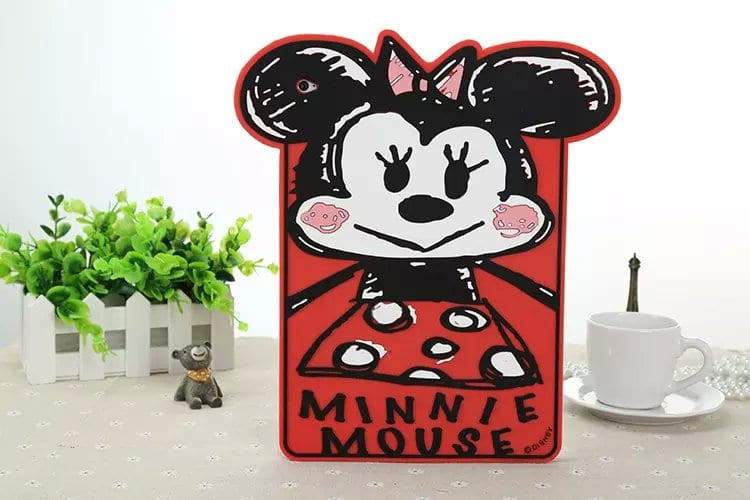 Cute Baby Minnie Mouse Silicone Case for iPad Air 2