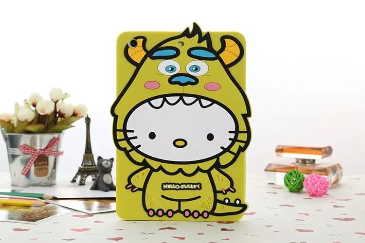 Super Cute Hello Kitty Sulley Monsters Inc Silicone Case for iPad Air 2