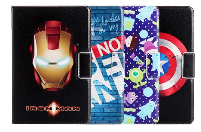 iPad Mini 4 Captain America Case Book Jacket Style
