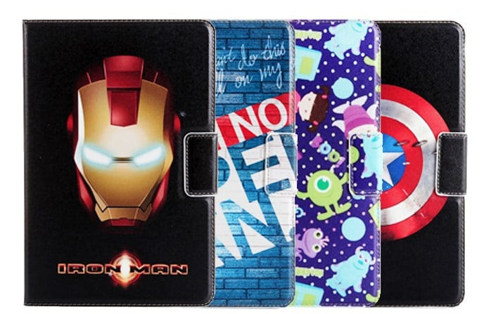 iPad Mini 4 Iron Man Case Book Jacket Style