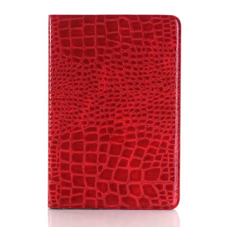 Crocodile Leather Type Folio Case for iPad Mini 4