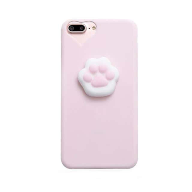 3D Soft Paw Case for iPhone X