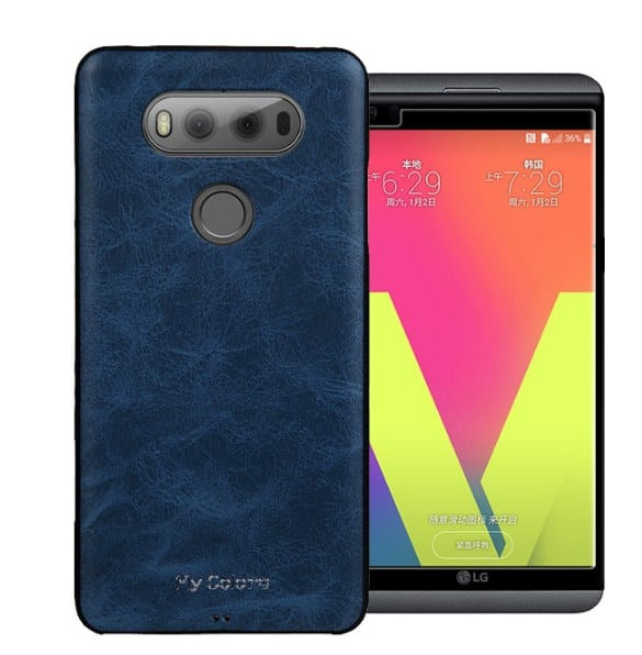 Leather Back Case for LG V20