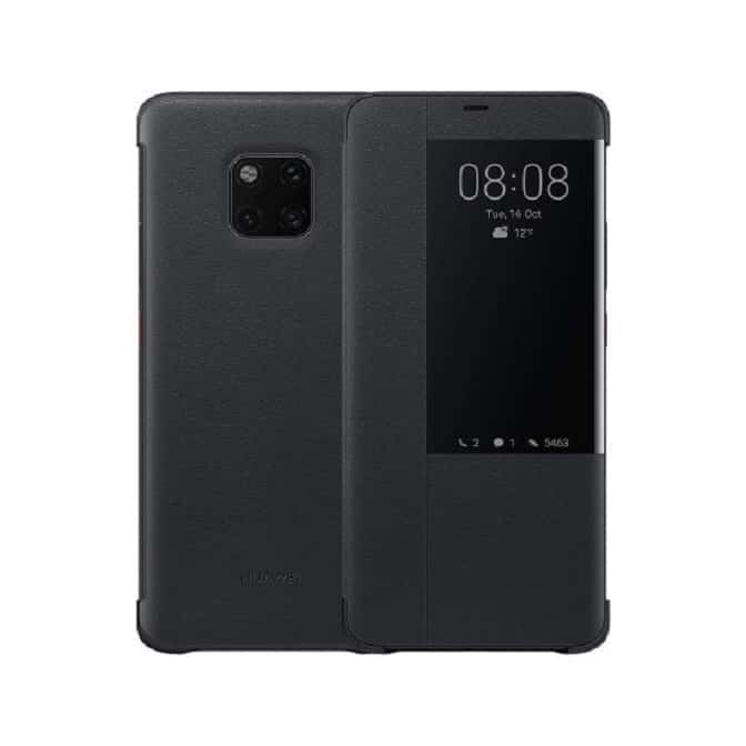Official Huawei Mate 20 Pro Smart View Flip Case - Black