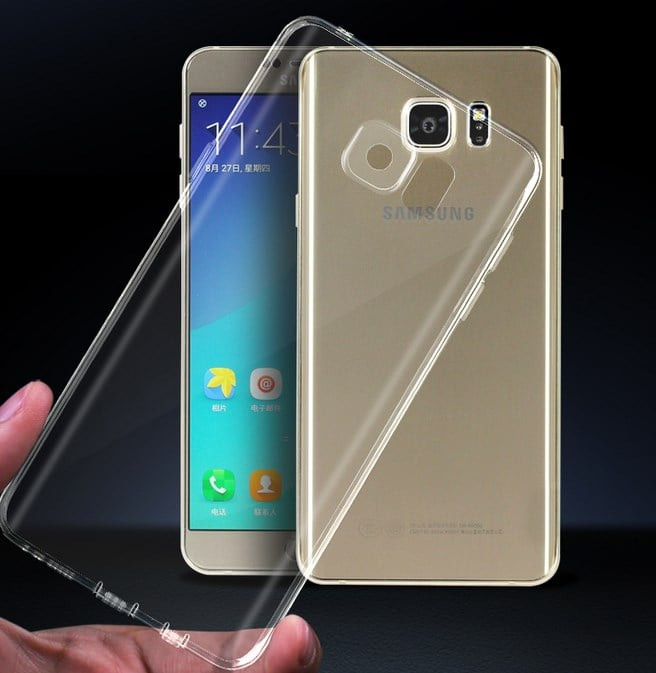 Galaxy Note 5 Perfectly Shaped TPU Clear Case