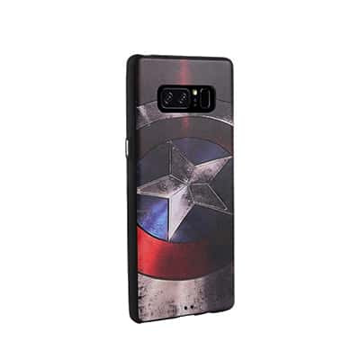 Captain America TPU Leather Case for Galaxy Note 8
