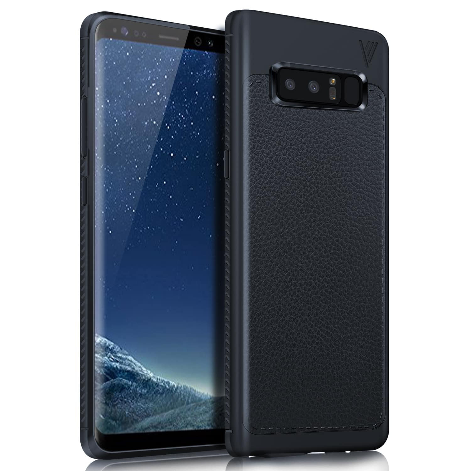 Genuine Leather Thin Case for Galaxy Note 8
